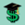 A small image of a dollar sign on a graduation cap. 
